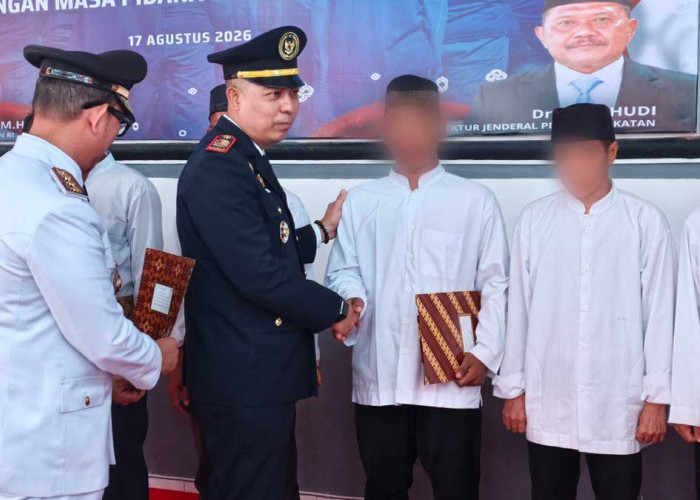 Kado Spesial Kemerdekaan: 307 Warga Binaan Rutan Baturaja Terima Remisi HUT ke-81 RI, 9 Orang Langsung Bebas