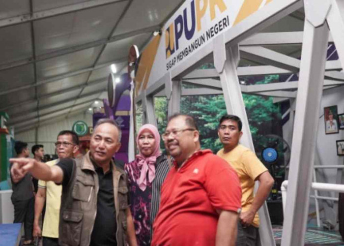 Jumat Malam Sekda H Apriyadi Tinjau Persiapan Pembukaan Muba Expo 2024, Ini Hasilnya