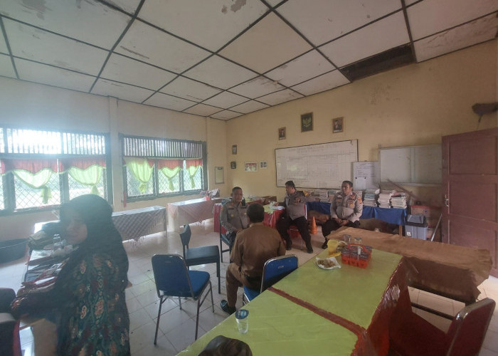 SMP Negeri 1 Lubuk Keliat Dibobol Maling, Polsek Tanjung Batu Langsung ke TKP