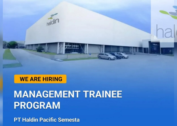 Lowongan Kerja Terbaru PT Haldin Pacific Semesta Management Trainee Program Begini Cara Lamarnya