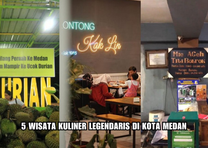 Wajib Coba, Ini 5 Kuliner Legendaris di Medan, Resep Turun Temurun yang Cita Rasanya Tak Pernah Berubah  