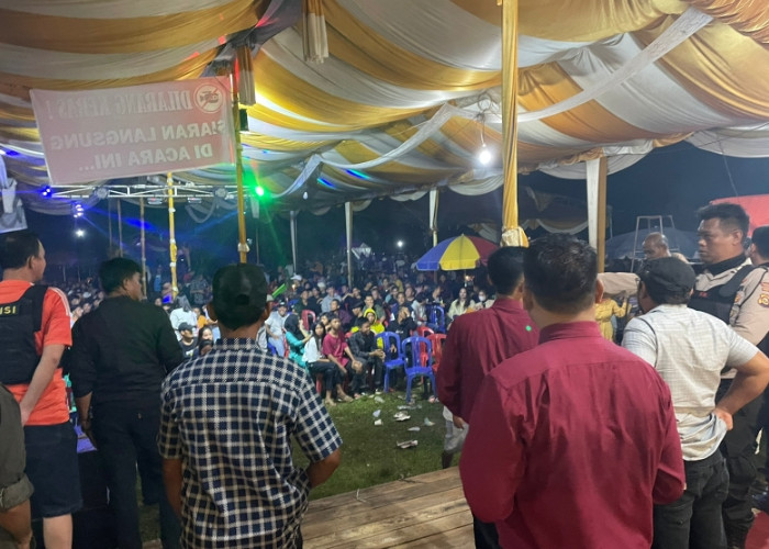 Polisi Langsung Bubarkan Pesta OT yang Putar Musik Remix di Payuputat