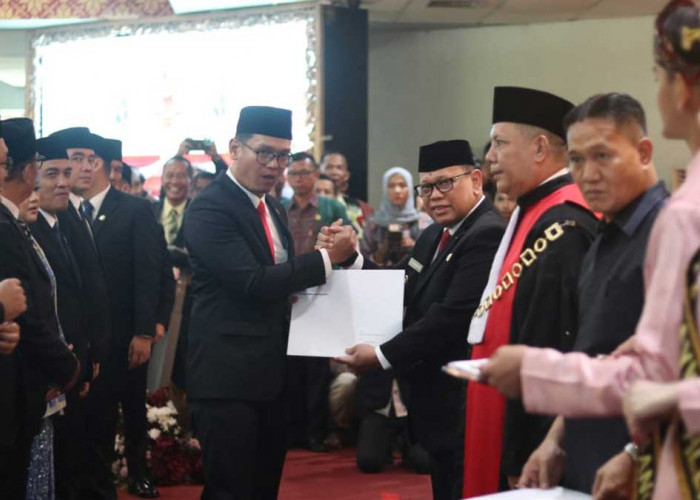 50 Anggota DPRD Palembang Terpilih Periode 2024-2029 Resmi Dilantik, Ini Pesan Pj Wali Kota 