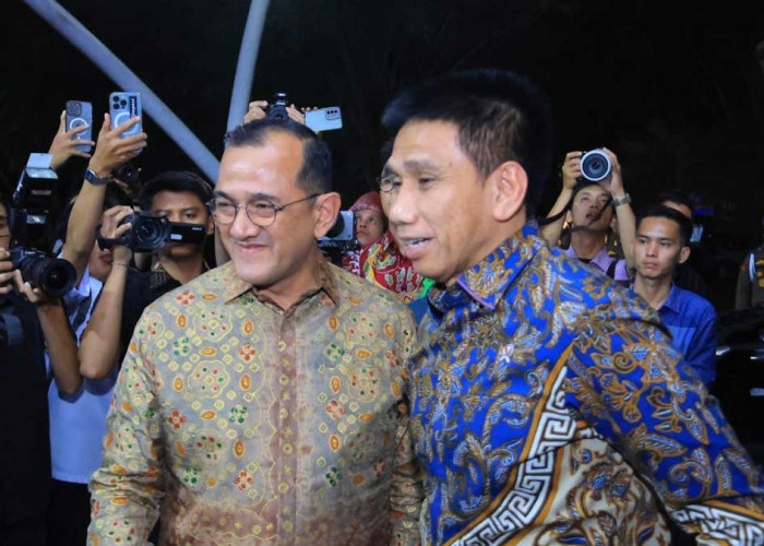 Penuh Kehangatan, Sekda Sumsel Hadiri Gala Dinner HUT Damkar, Satpol PP, dan Satlinmas di JSC Palembang