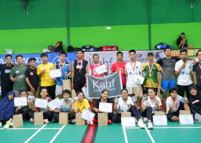 Kahf Dukung PB Batra Bootchamp, Diikuti Atlet Muda Dari 12 Klub Badminton