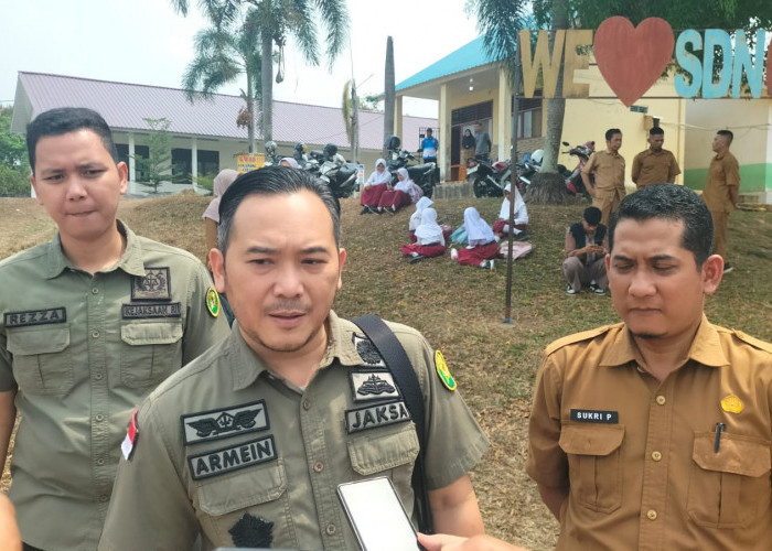 Kejari Lubuklinggau Kawal Revitalisasi Enam Sekolah, Progres SDN 64 Capai 80 Persen