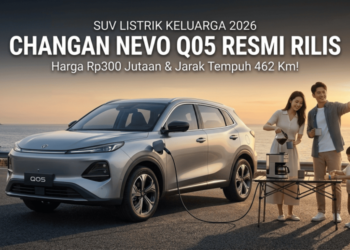 Mobil Listrik Murah Kaya Fitur! Intip Spesifikasi Lengkap dan Harga Spesial Changan Nevo Q05