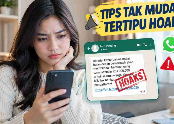 6 Trik Agar Tidak Mudah Tertipu Hoaks di Internet, Nomor 5 Sering Diabaikan!