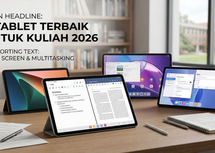 Nggak Perlu Bawa Laptop Berat! Ini 4 Pilihan Tablet Kuliah Terbaik yang Mendukung Split Screen dan Samsung DeX