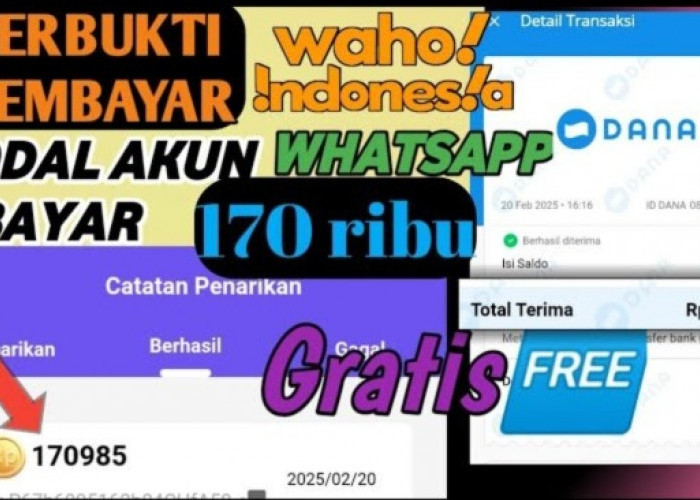 Cuan Kilat! Klaim DANA Gratis Rp200.000 Sekarang Juga, Modal Nomor WhatsApp Saldo Cair Berkali-Kali