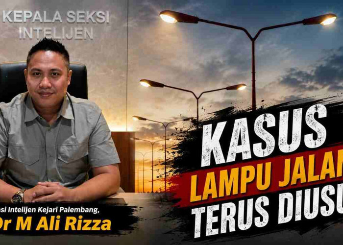 Kasus Lampu Jalan Palembang Berlanjut, 3 Pihak Swasta Diperiksa Kejari