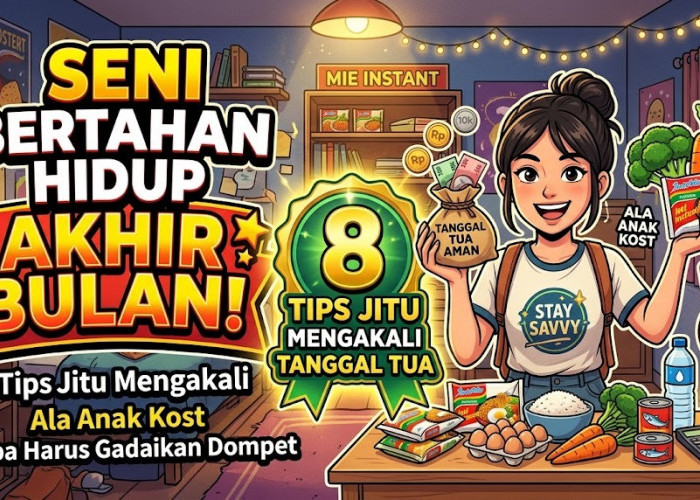 Seni Bertahan Hidup Akhir Bulan! 8 Tips Jitu Mengakali Tanggal Tua Ala Anak Kost Tanpa Harus Gadaikan Dompet