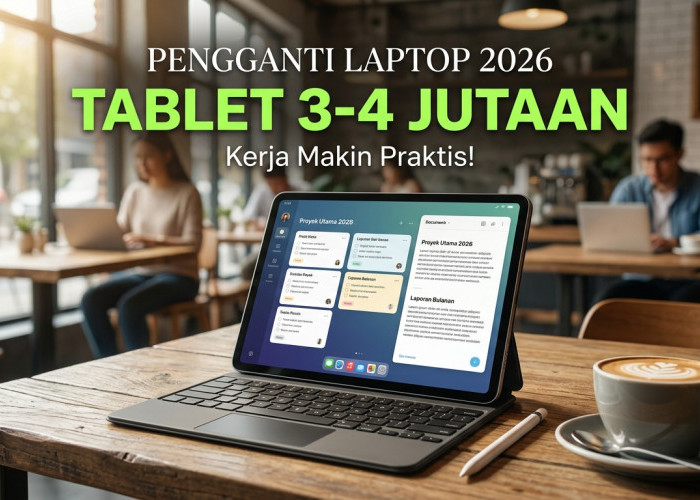 Kerja Ringkas Bebas Ribet: 5 Rekomendasi Tablet Murah 3 Jutaan Terbaik Pengganti Laptop