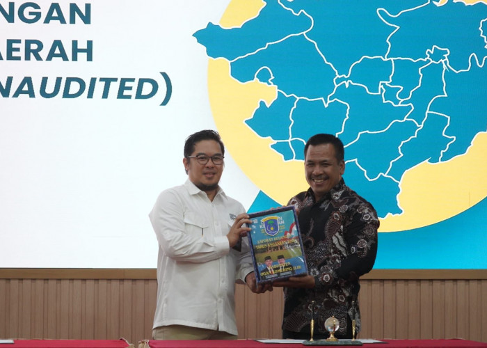 Serahkan LKPD 2025, Pemkab OKI Harap Pertahankan WTP ke 15 Kali