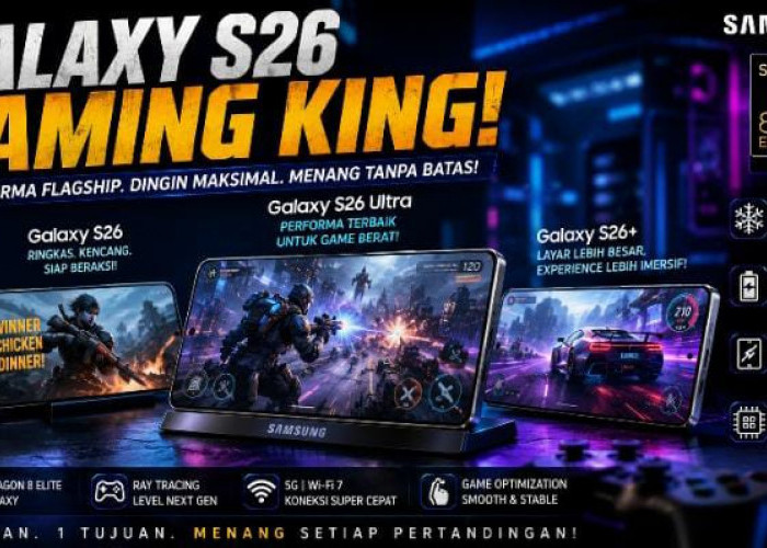 Sama-Sama Gahar! Ini Alasan Kenapa Galaxy S26 Reguler dan S26+ Justru Lebih Nyaman Digenggam Pas Mabar