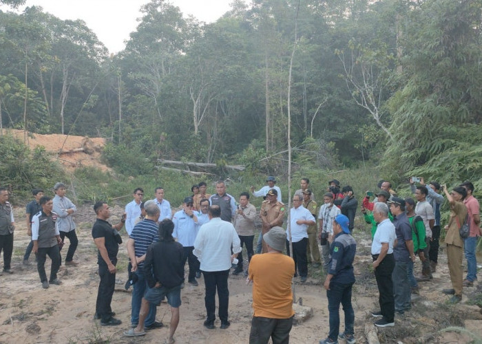 Belum Kunjung Selesai Masalah Batas Muba dan Muratara, Komisi II DPR RI Tinjau Lokasi