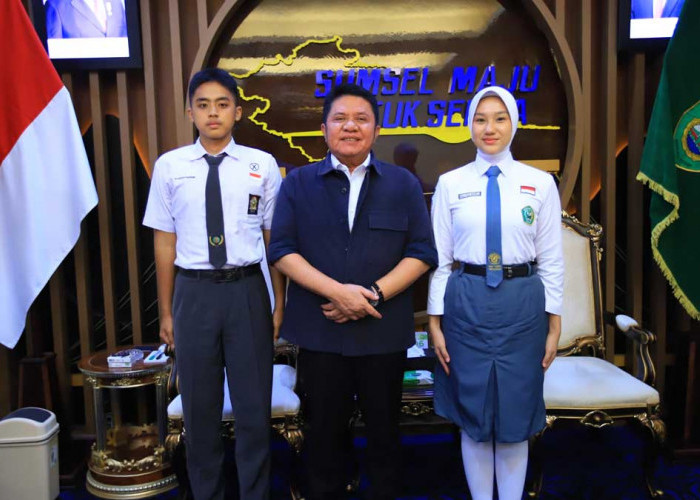 Wakil Terbaik Sumsel! Pesan Haru Herman Deru untuk 2 Calon Paskibraka Nasional asal Palembang & Lubuk Linggau