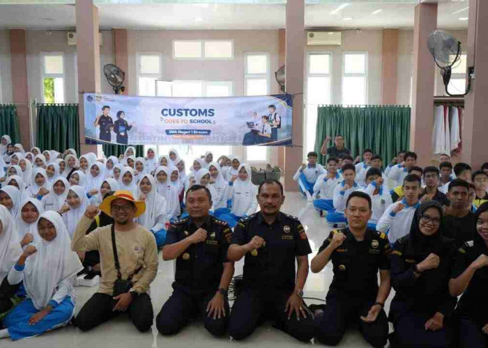Customs Goes to School, Bea Cukai Lhokseumawe Bongkar Tugasnya di Hadapan Siswa