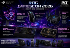 GEMPAR! ROG Gamescom 2026 Meluncur, Monitor OLED Tercepat dan WiFi 8 Bikin Dunia Gaming Meledak!