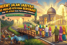 Cuma Sisa 34 Juta Lagi, Pintu Surga Jalur VIP Masjid Wadil Qur'an Ogan Ilir Siap Terbuka Lebar!