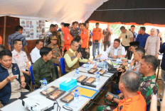 Kesiapsiagaan Gubernur Herman Deru Tinjau Satgas Karhutla OKU Selatan