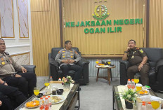 Temu Akrab Kapolres dan Kajari Ogan Ilir: Perkuat Komunikasi demi Ciptakan Situasi Kondusif