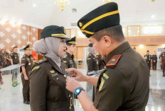 Wakajati Sumsel Pimpin Pelantikan Pejabat Kejati, Banyak Posisi Strategis Bergeser