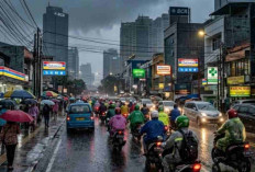 Prakiraan Cuaca Sumsel 15 Maret 2026: Sebagian Besar Wilayah Berpotensi Hujan Ringan