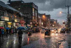 Cuaca Tak Stabil di Sumsel, Hujan dan Udara Kabur Berpotensi Terjadi Hari Ini