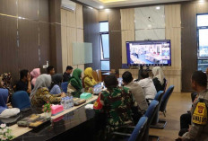 Langkah Nyata Polres Lahat Dukung Program Presiden: Ikut Zoom Peresmian SPPG Polri dan Gudang Pangan