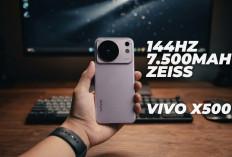 Gak Perlu Powerbank! Vivo X500 Hadir dengan Baterai 7.500mAh dan Kamera Pro Level