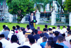 Lebaran Penuh Makna di Muba, Kepedulian Sosial Hingga Penguatan Sinergi Dilakukan Bupati dan Wabup