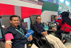 Bandara Internasional SMB II Gelar Donor Darah dalam Rangka HUT ke-2 PT Angkasa Pura Indonesia