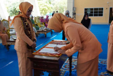 Bangsa Hebat Lahir dari Ibu yang Tangguh! Pesan Mendalam di Balik Pengukuhan DWP OKU Timur