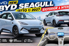 Review Ruang Kabin dan Dimensi BYD Seagull 2027, Mobil Listrik Terjangkau buat Keluarga Muda!