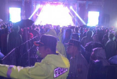 Tanjung Senai Jadi Lautan Manusia, Kapolres Ogan Ilir Apresiasi Ketertiban Warga Saat Konser Dadali