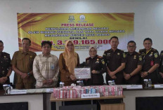 Kejari Musi Rawas Gerak Cepat, Rp3,7 Miliar Keuangan Negara Berhasil Diselamatkan