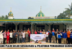 SUMSEL DARURAT ASAP! Kilang Plaju dan BPBD Pasang Badan Bantai Karhutla: Warga Diberi Jurus Padamkan Api!