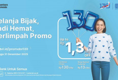  Manjakan Nasabah di HUT ke-130, BRI Hadirkan Promo Diskon Spesial dan KPR Bunga 1,30%
