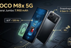 Solusi Anti Cemas Kehabisan Daya: Didukung Fast Charging dan Layar 120 Hz POCO M8x 5G