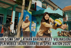 Ribuan Siswa SMP Berguru ke Atlet Voli Nasional di PLN Mobile Jalan Juara JEVA Spike Nation 2026