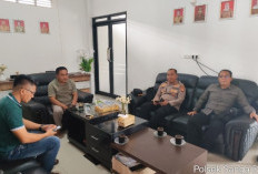 Kapolsek Sanga Desa Jalin Koordinasi dengan Kades Keban, Perkuat Sinergi Jaga Kamtibmas