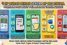 Cuma 800 Ribuan Saja! Ini 5 Rekomendasi HP Murah Terbaik 2026 yang Andal buat Tugas Sekolah