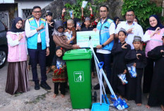PLN Icon Plus SBU Sumbagsel Salurkan Santunan dan Bantuan Alat Kebersihan Kepada Panti Asuhan Nurul Huda