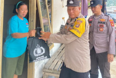 Ringankan Beban Warga, Polsek Batanghari Leko Gelar Aksi Sosial Jumat Berkah