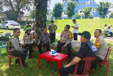 Libur Lebaran 2026: Kapolres OKU Timur Pantau Langsung Keamanan Bendungan Irigasi Upper Komering