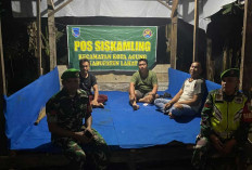 Ronda Malam Berbeda! Aparat TNI-Polri di Lahat Turun Langsung Sisir Gang Sempit Demi Jaga Tidur Warga