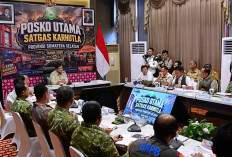 Gubernur Sumsel Paparkan Penanganan Karhutla, Presiden Prabowo Setujui Tambahan 500 Sumur Bor dan Ekskavator