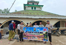 Jumat Keliling, Polsek Lalan Sambangi Jemaah Masjid Al Khusnah Karang Tirta
