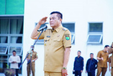 Bupati Muba Ingatkan ASN 3 Poin Penting Pada Apel Perdana di Tahun 2026